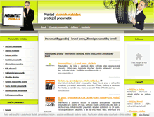 Tablet Screenshot of pneumatiky-prodej.cz